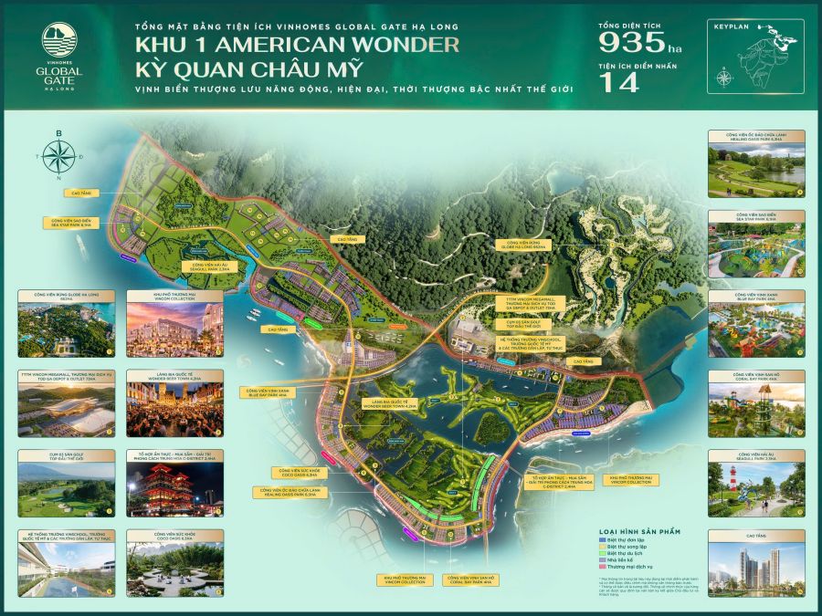 Khu 1 American Wonder Kỳ Quan Châu Mỹ