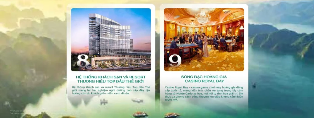 Casino Royal Bay tại phân khu Kỳ Quan Mới.